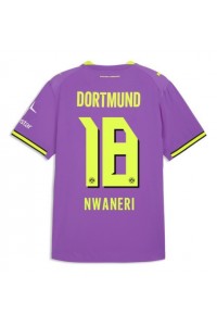 Borussia Dortmund Ethan Nwaneri #18 Fotballdrakt Tredje Klær 2026-27 Korte ermer